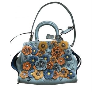ROGUE 25 WITH GLITTER TEA ROSE (COACH 10512)
LH/STEEL BLUE